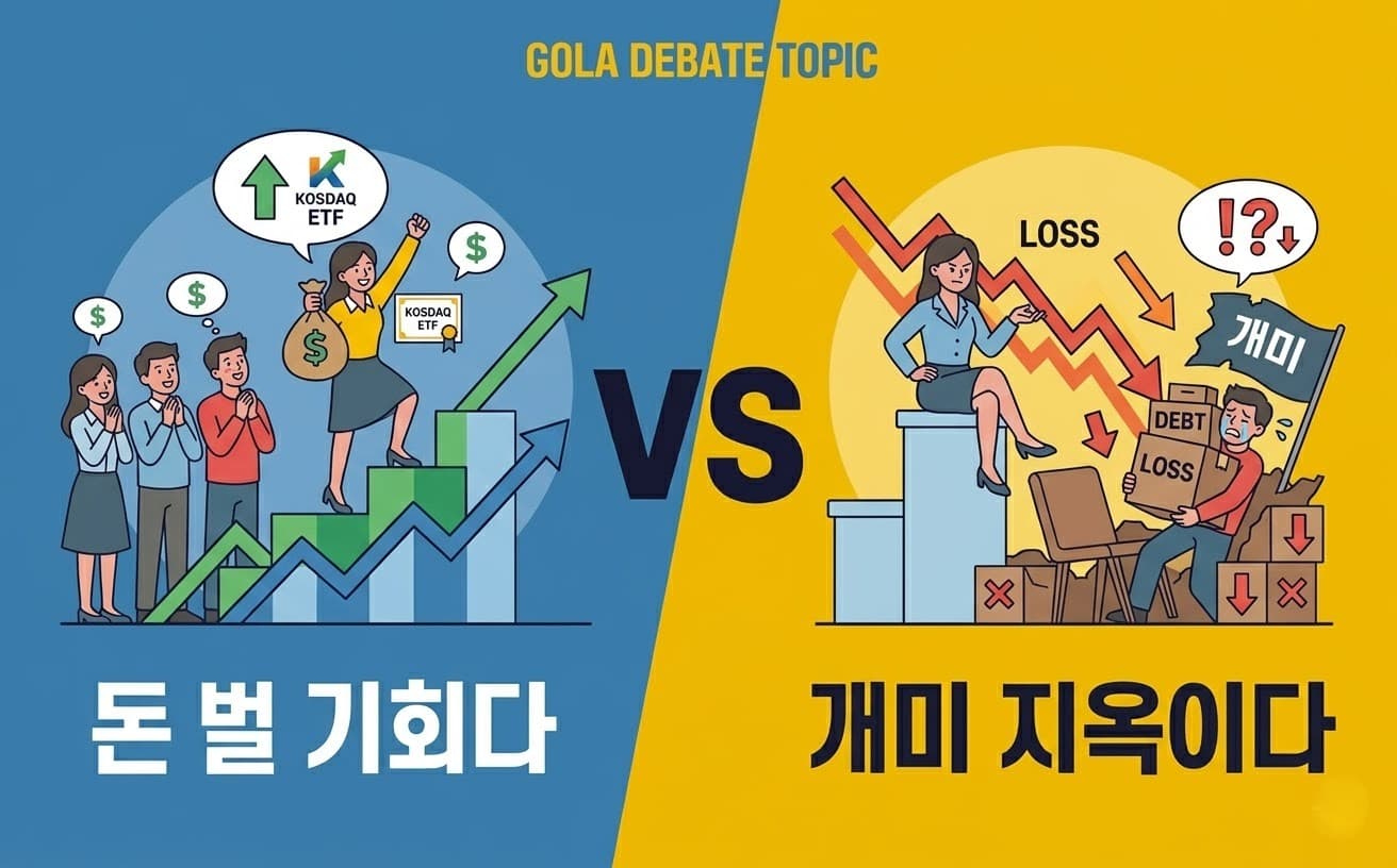 코스닥 ETF, 돈 불릴 기회냐 vs 개미 지옥으로 가는 길목이냐?