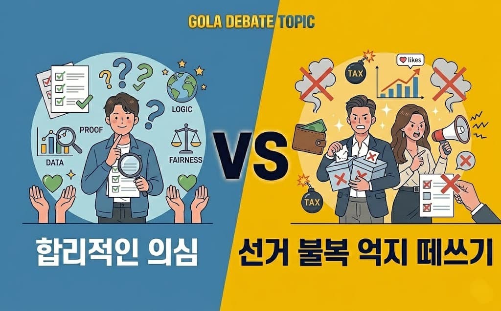 끊임없는 부정선거 의혹: '합리적인 의심' VS '선거 불복 억지 떼쓰기'
