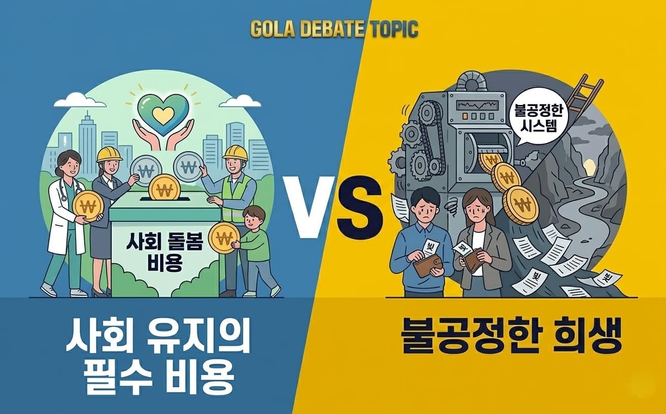 초고령사회 돌봄 비용, 젊은 세대 지갑에서?: '사회 유지의 필수 비용' VS '불공정한 희생'